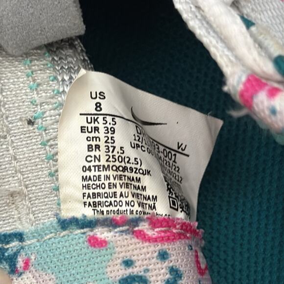 Women’s Nike Superrep Go 3 Multicolor Flyknit Lace Up Athletic Running Shoes - Picture 6 of 6